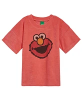 Sesame Street Baby Boys Elmo T-Shirt Shorts and Hat 3 Piece Outfit Set to