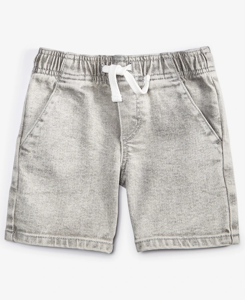 Epic Threads Toddler Boys Relaxed Rockaway Pull-On Denim Shorts, Created for Macy's