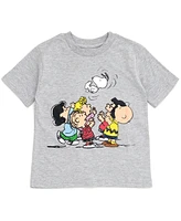 Peanuts Boys Woodstock Snoopy Charlie Brown 3 Pack T-Shirts