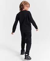 Jordan Little Boys "See Me Shine" Crew and Pants 2-Piece Set