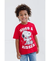 Peanuts Little Boys Halloween Christmas Valentines Day July 4th St. Patrick's T-Shirt to (2T - 18-20