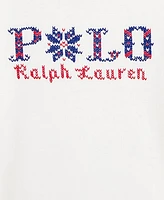 Polo Ralph Lauren Toddler and Little Girls Logo Cotton Boxy Long-Sleeve Tee