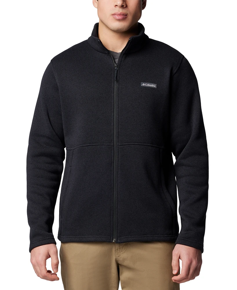 Columbia Men's Alto Pass Textured Knit Zip-Front Jacket