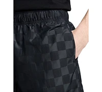 Nike Men's Club Flow Checker Logo Shorts