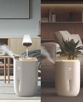 HoMedics Warm Cool Mist Humidifier with Small Planter