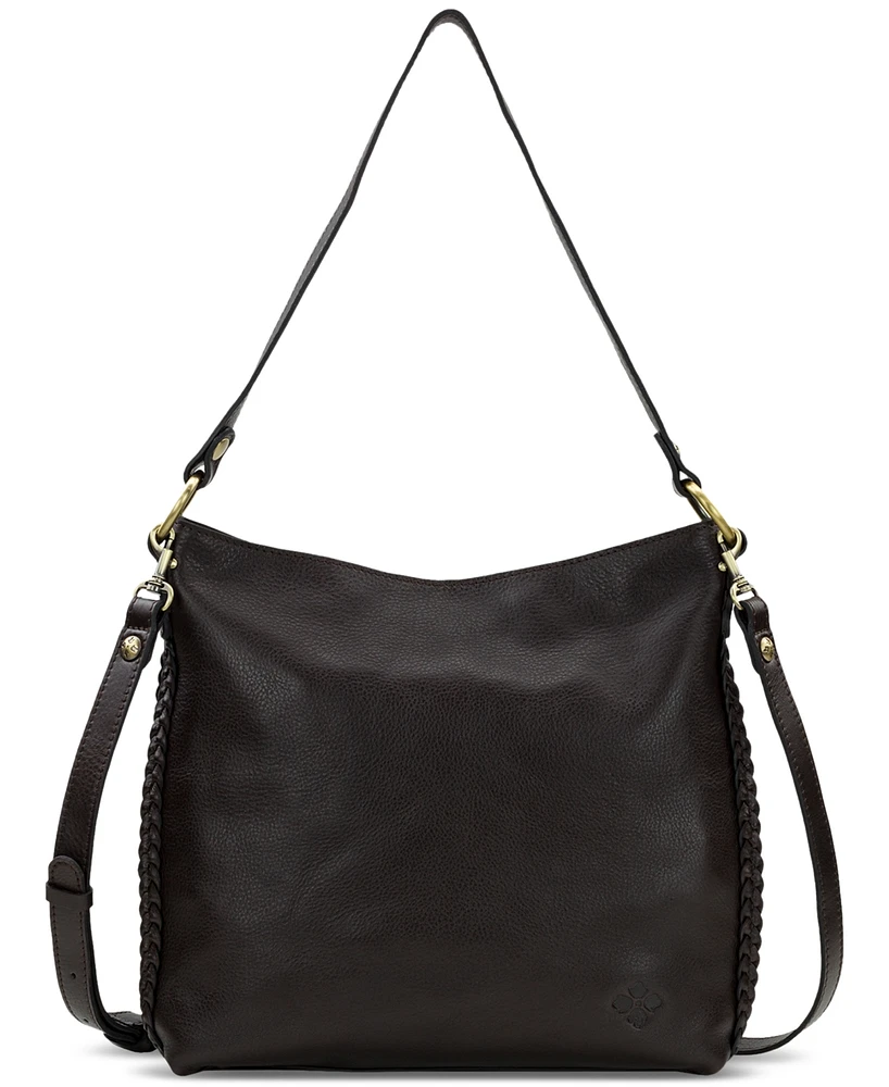 Patricia Nash Kalispell Large Leather Hobo