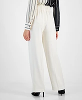 Bar Iii Women's Crepe Pull-On High-Rise Pants