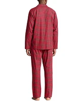 Polo Ralph Lauren Men's 2-Pc. Plaid Flannel Pajamas Set