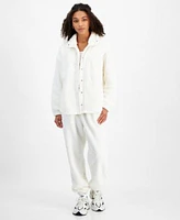 Madden Girl Fleece Jacket Fleece Sweatpants