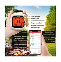 NutriChef Bluetooth Wireless Bbq Digital Thermometer