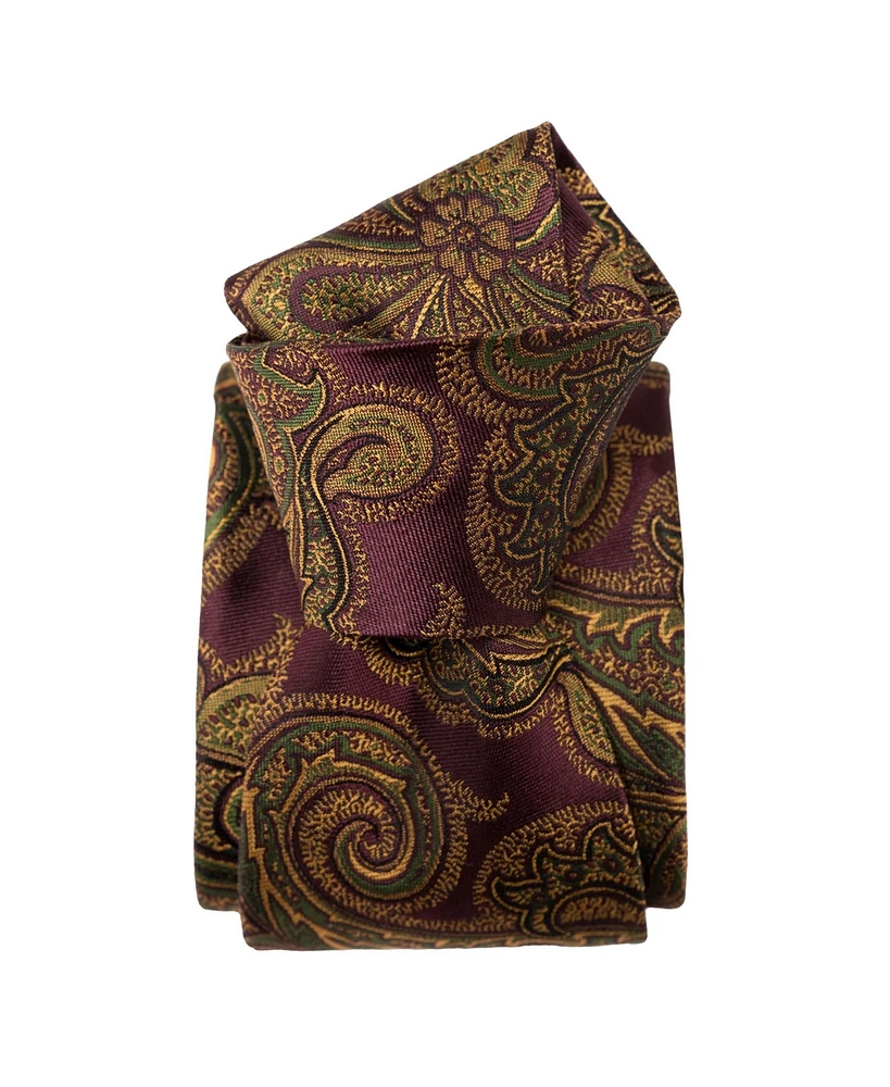 Elizabetta Men's Cortina - Silk Jacquard Tie for Men