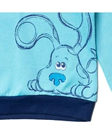 Blue'S Clues & You Baby Boys Blue's Clues & You! Baby Fleece Pullover Sweatshirt to