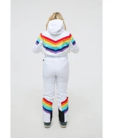 Oosc Women's Rainbow Road Curved Female Ski Suit