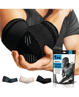 Powerlix Elbow Compression Brace (Pair) for Pain Relief