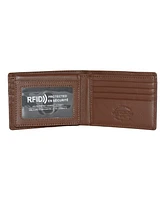 Club Rochelier Men's Slim Fold Wallet with Removable Id