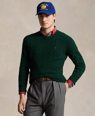 Polo Ralph Lauren Men's Wool-Cashmere Cable-Knit Sweater