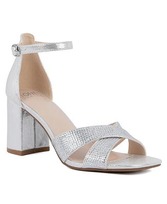 Jones New York Women's Eacross Block Heel Dress Sandals