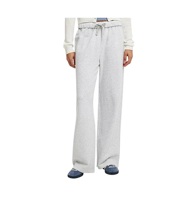 Cotton On Women's Classic Fleece Wide Leg Sweatpant