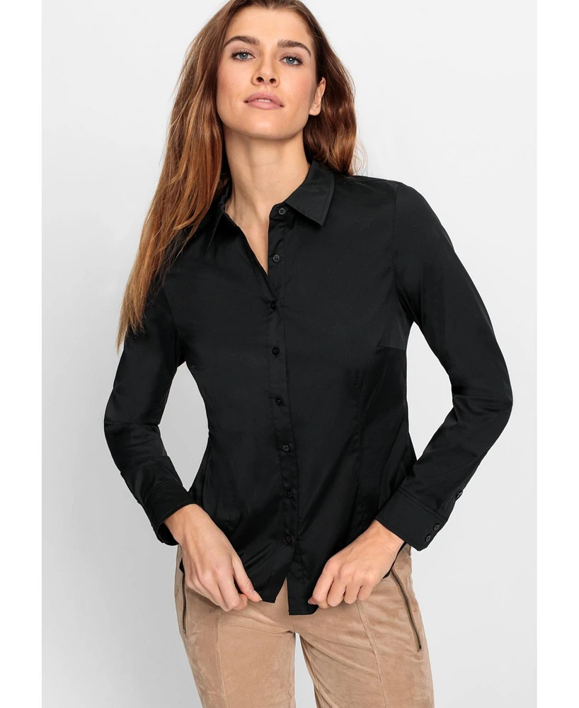 Olsen Classic Button Up Shirt
