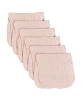 Gerber Baby Neutral Multi Browns Muslin Burpcloths - 6-Pack