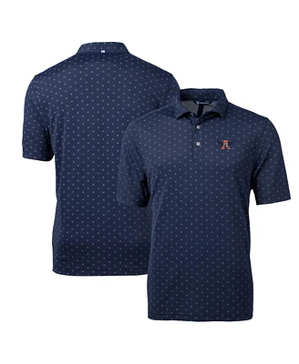 Cutter & Buck Men's Auburn Tigers Virtue Eco Pique Tile Polo