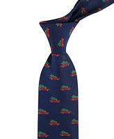 Tommy Hilfiger Men's Christmas Tree Cars Tie