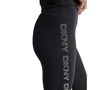 Dkny Sport Women's 7/8 Logo Active Leggings