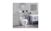 Slickblue Gray Bathroom Storage Cabinet – Sleek and Practical Organizer for Stylish Bathroom Storage