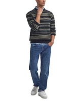 Barbour Men's Case Classic-Fit Fair Isle Wool Crewneck Sweater