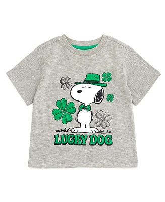 Peanuts Toddler Boys Halloween Christmas Valentines Day July 4th St. Patrick's T-Shirt to (2T