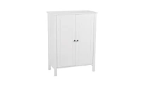 Slickblue Double Door Bathroom Cabinet with Storage Stylish & Functional Organizer