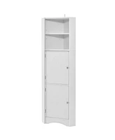 Slickblue Bathroom Corner Cabinet Space-Saving Organizer with Stylish Design