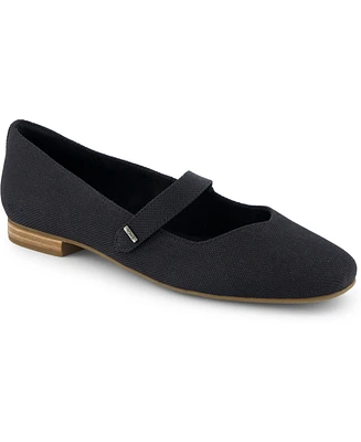 Toms Women's Bianca Canvas Mary Jane Flats