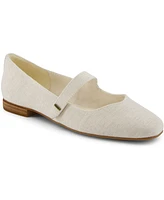 Toms Women's Bianca Canvas Mary Jane Flats