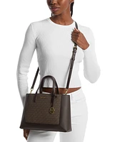 Michael Kors Sallie Logo Medium Satchel