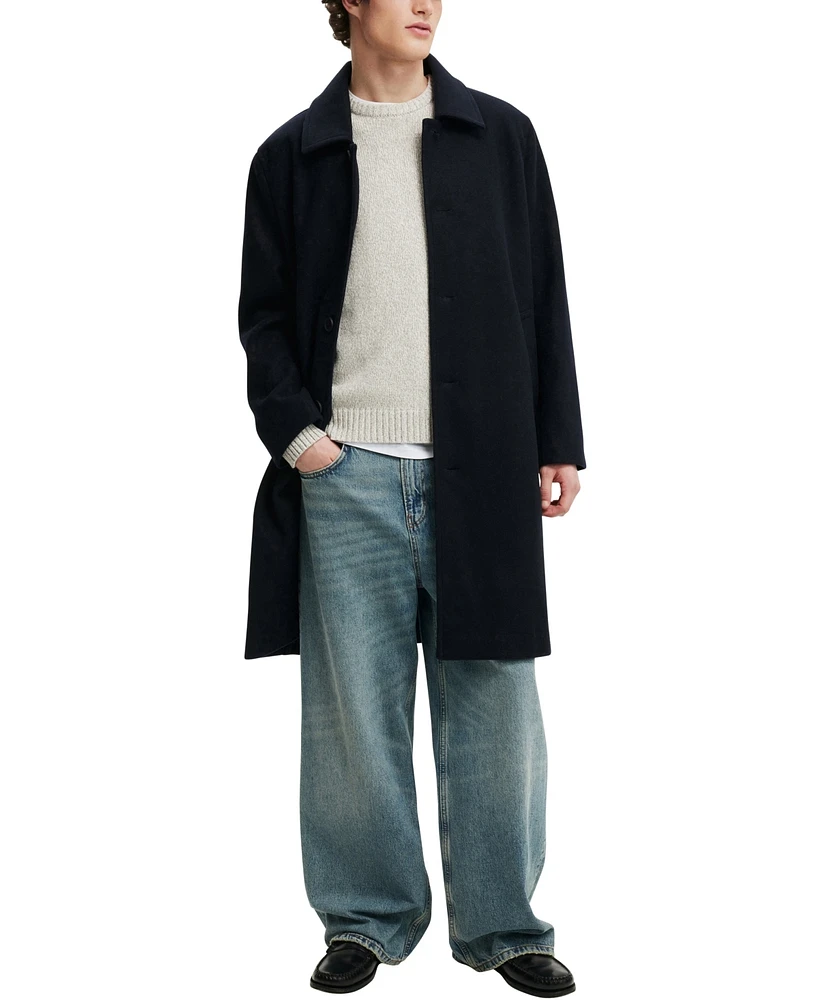 Cotton On Men's Trench Coat