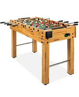 Best Choice Products 48in Competition Sized Foosball Table for Home, Game Room w/ 2 Balls, Cup Holders