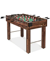 Best Choice Products 48in Competition Sized Foosball Table for Home, Game Room w/ 2 Balls, Cup Holders