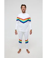 Oosc Men's Baselayer Top - Rainbow Road