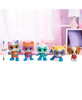 Super Kitties Disney Junior Hero Squad Figure Set