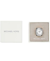 Michael Kors Women's Rylee Two-Hand Stainless Steel Watch Ring 24mm