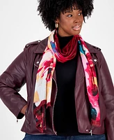 I.n.c. International Concepts Women's Photo Floral Oblong Scarf, Created for Macy's