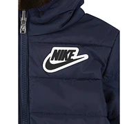 Nike Toddler Boys Reversible Faux-Sherpa Jacket