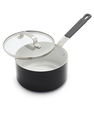 GreenPan X Bobby Flay Professional Grade Ceramic Nonstick 2.53-Quart Saucepan with Lid