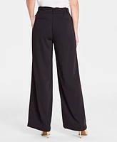 I.n.c. International Concepts Women's High-Rise Chain-Belt Pants, Exclusively at Macy's