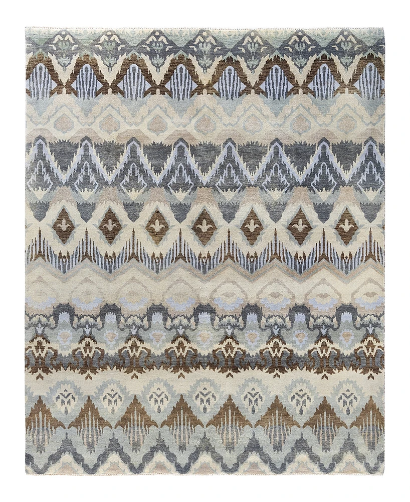 Adorn Hand Woven Rugs Indian Ooak M6362 8'x9'10'' Area Rug