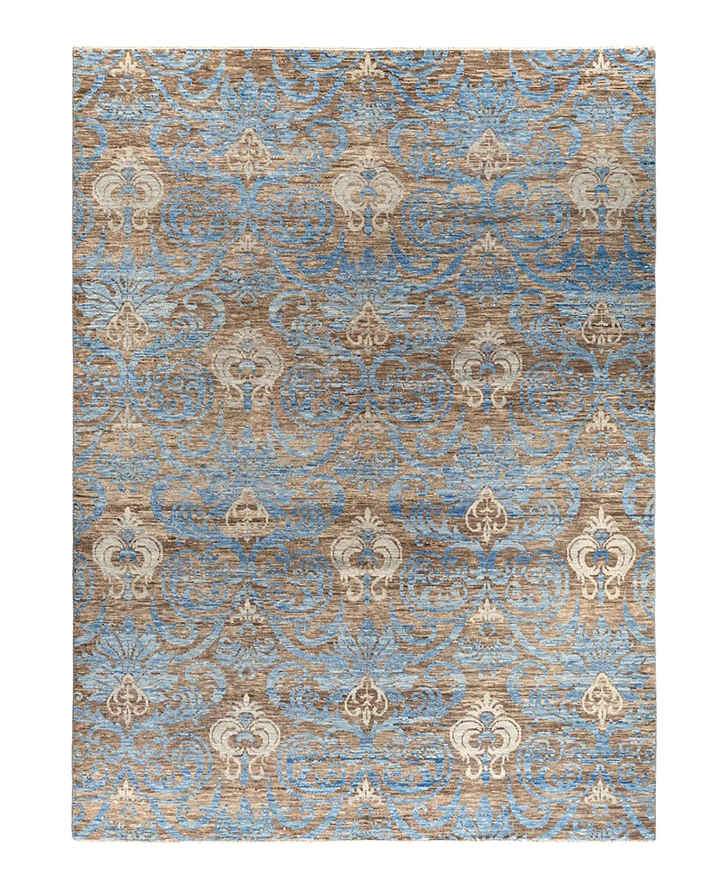 Adorn Hand Woven Rugs Indian Ooak M7036 9'2''x12'2'' Area Rug