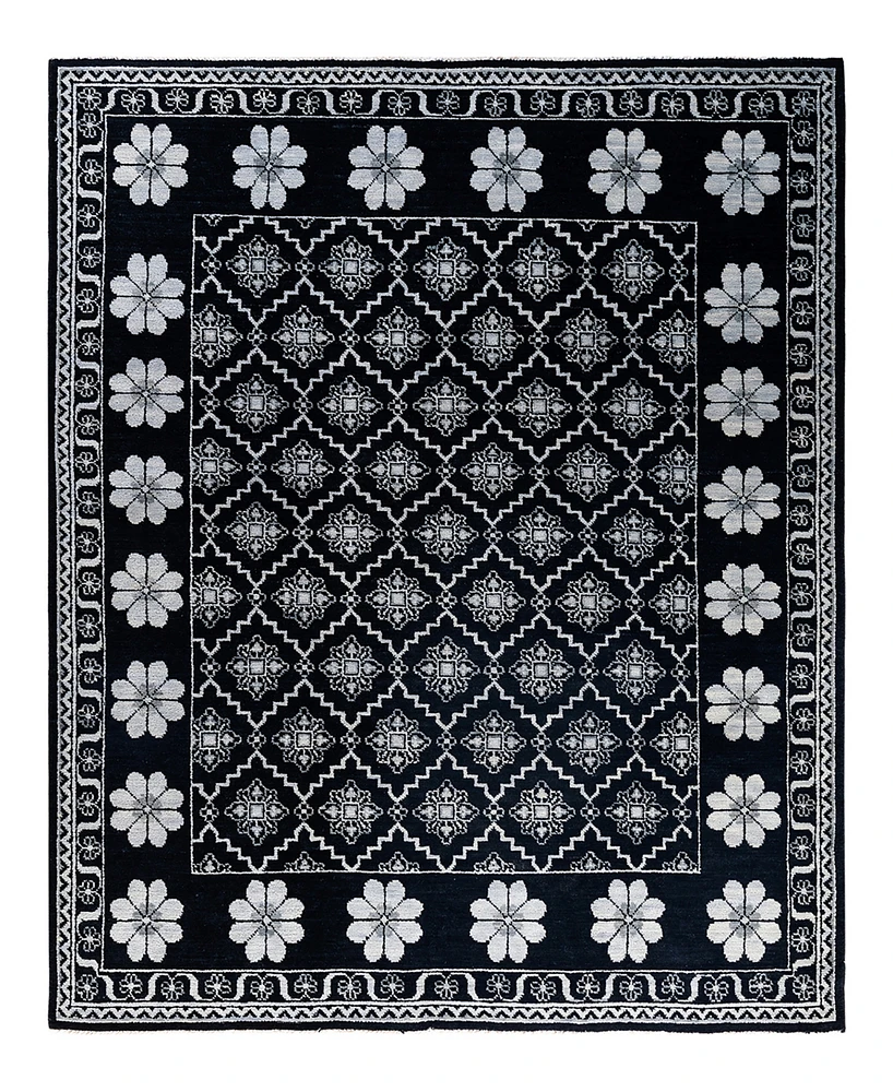 Adorn Hand Woven Rugs Indian Ooak M7067 8'3''x9'10'' Area Rug