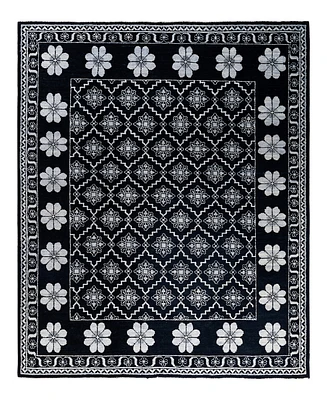 Adorn Hand Woven Rugs Indian Ooak M7067 8'3''x9'10'' Area Rug