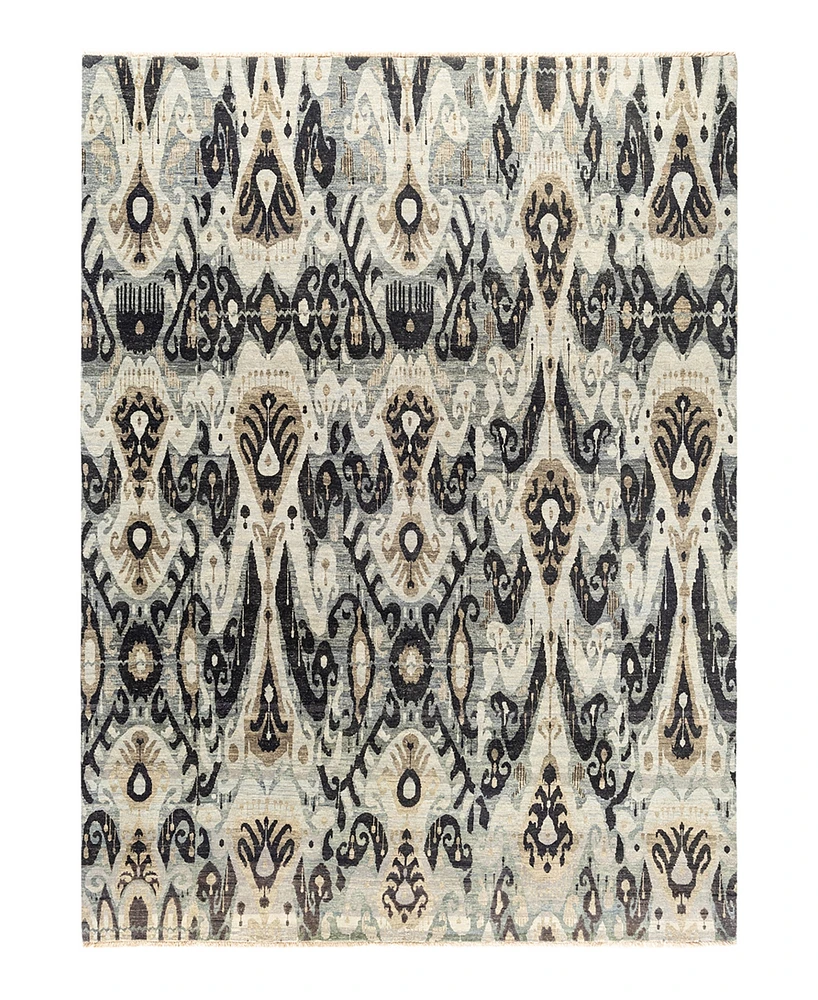 Adorn Hand Woven Rugs Indian Ooak M6001 9'x12'3'' Area Rug